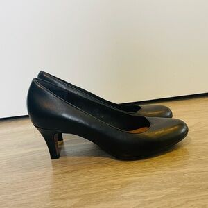 Clarks Black Heels